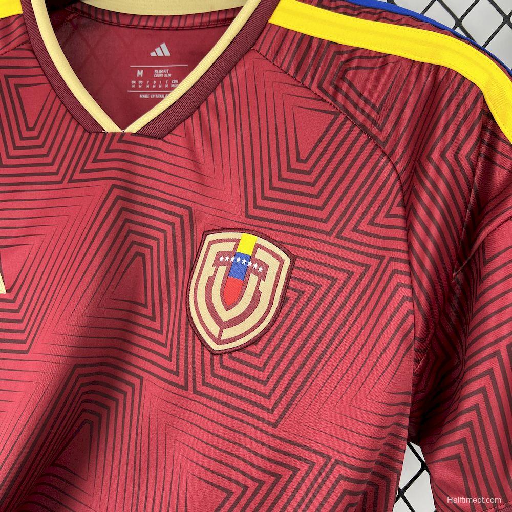 2026 Mens Venezuela World Cup Home Jersey