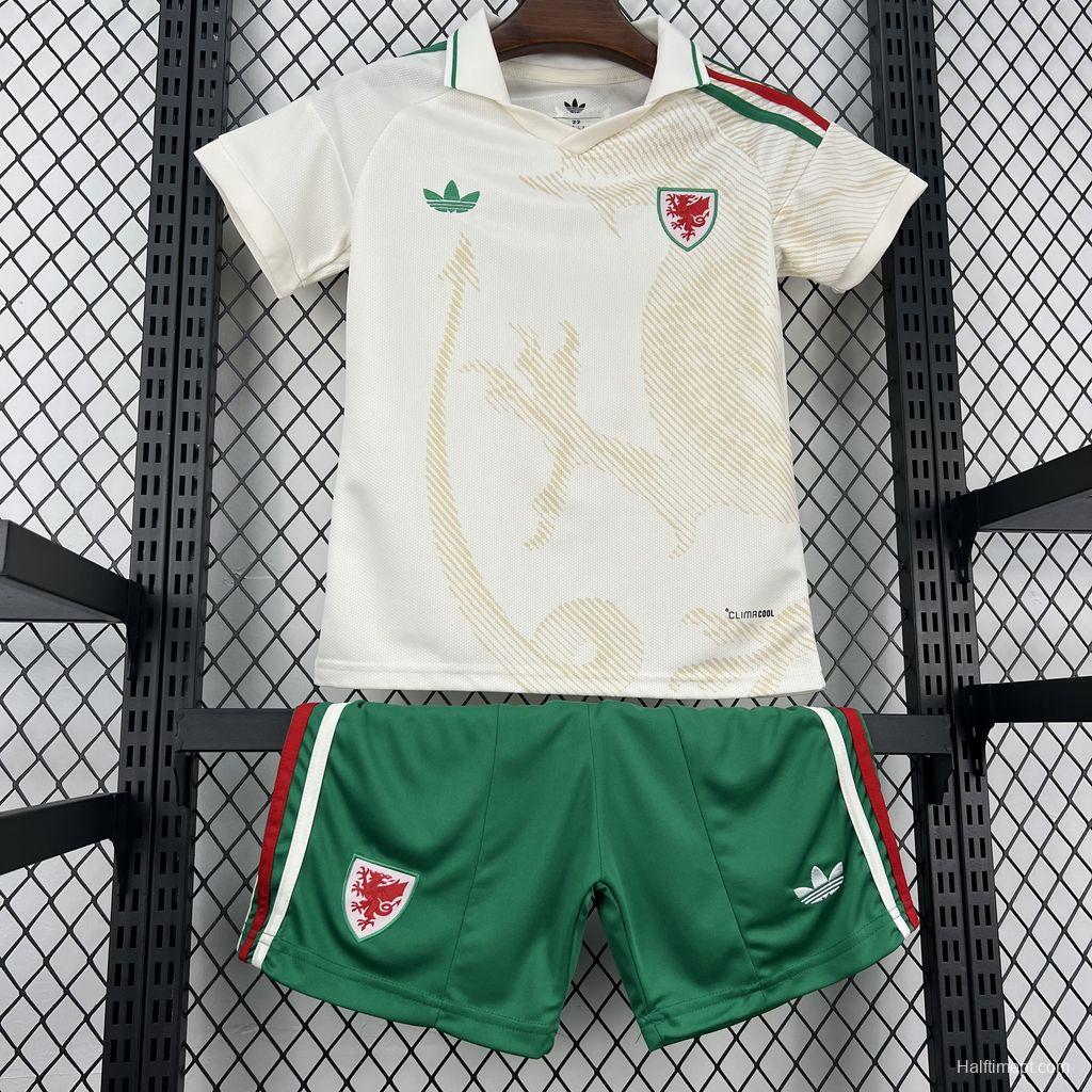 2026 Kids Wales Away Kit