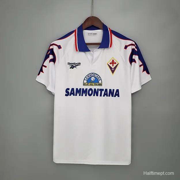 Retro 95/96 Fiorentina Away White Jersey