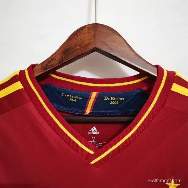 Retro 2012 Spain Home Jersey