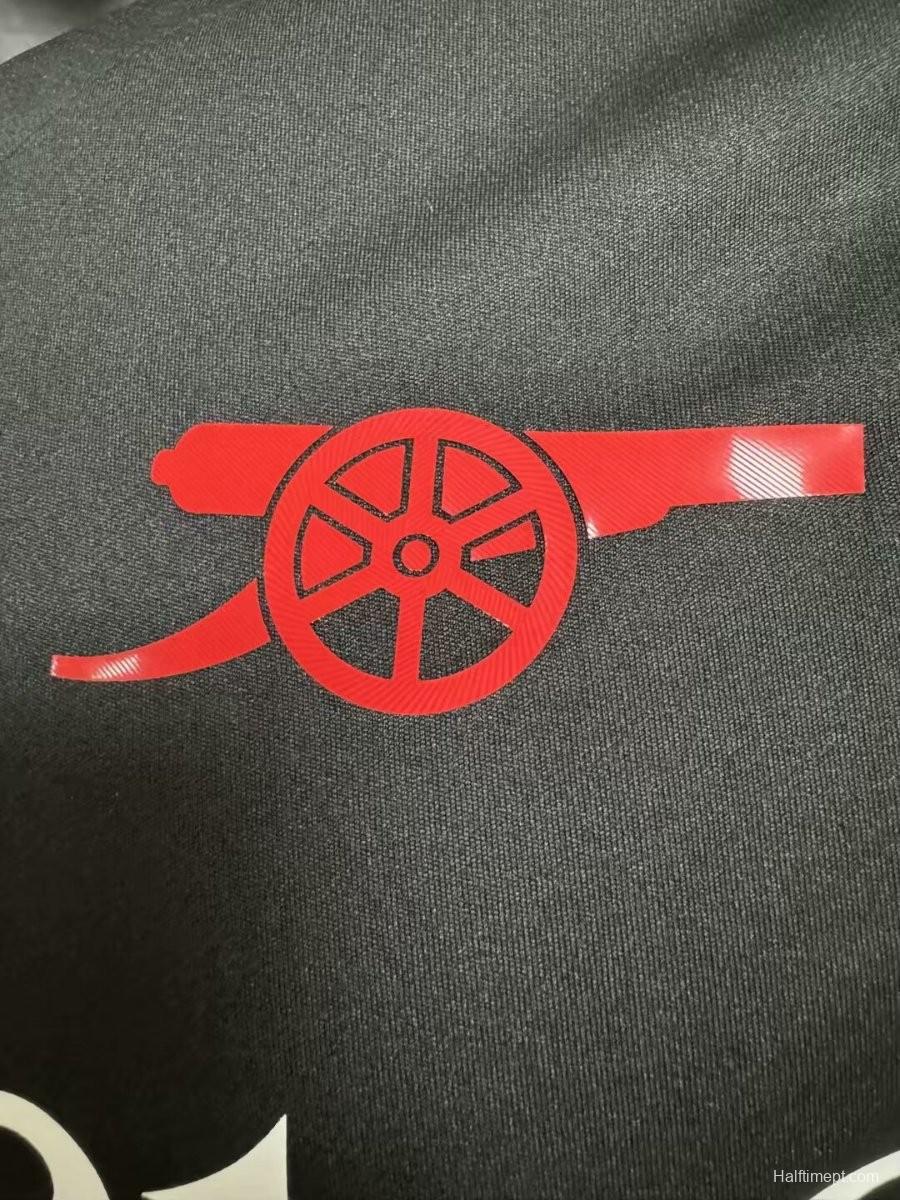 Player Version 24/25 Arsenal Away Black Jersey