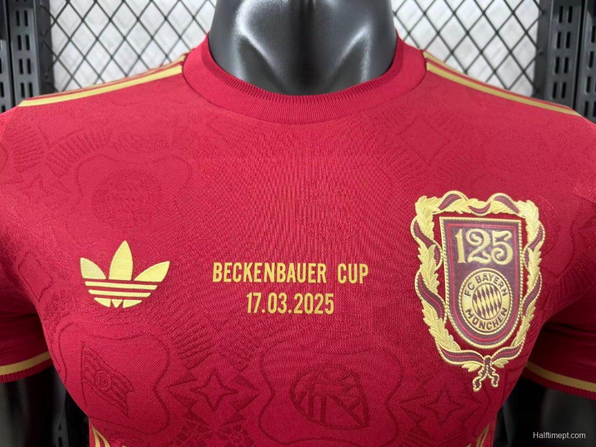 Player Version 2024/25 Bayern Munich 125 Anniversary Beckenbauer Jersey