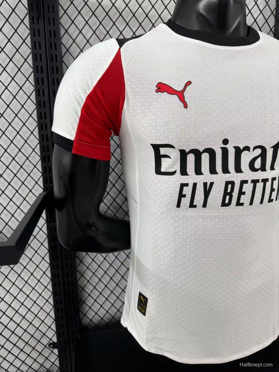 Player Version 25/26 AC Away White Jersey