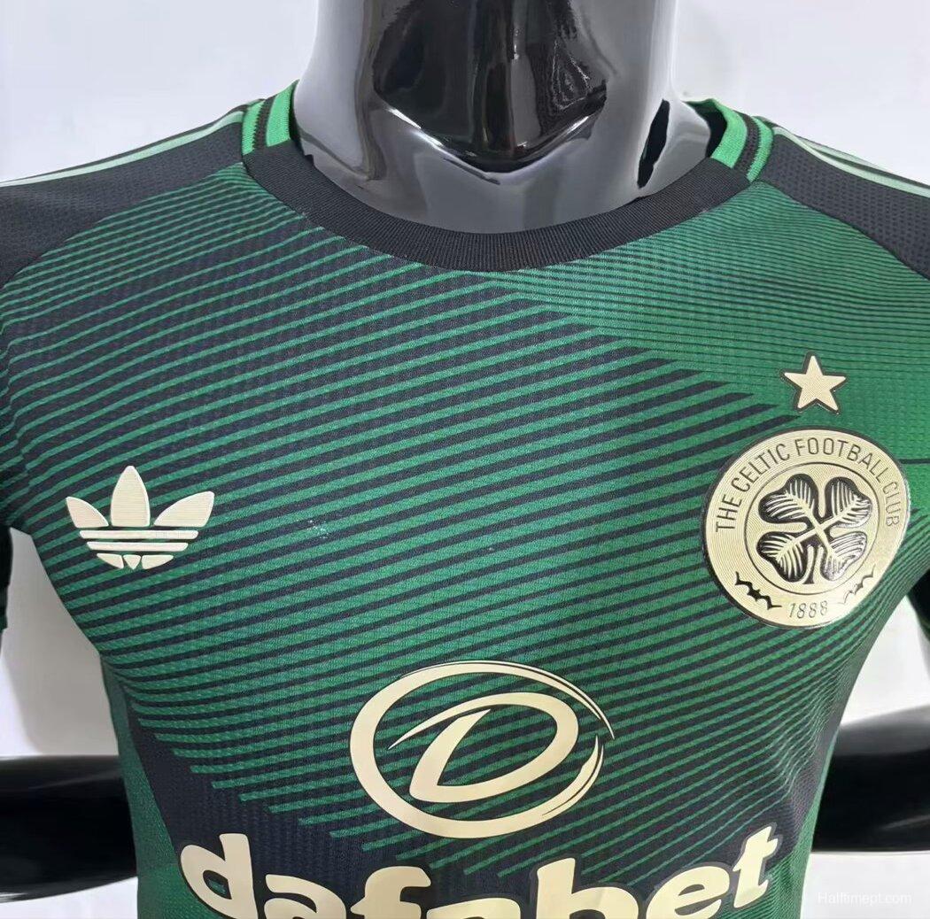 Player Version 25/26 Celtic Away Green Jersey