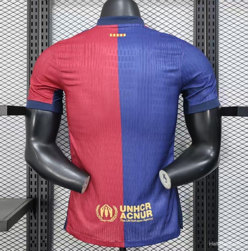 Player Version 24/25 Barcelona x Travis Scott Home Jersey