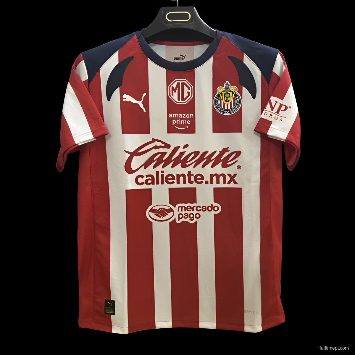 25/26 Chivas Guadalajara Home Jersey