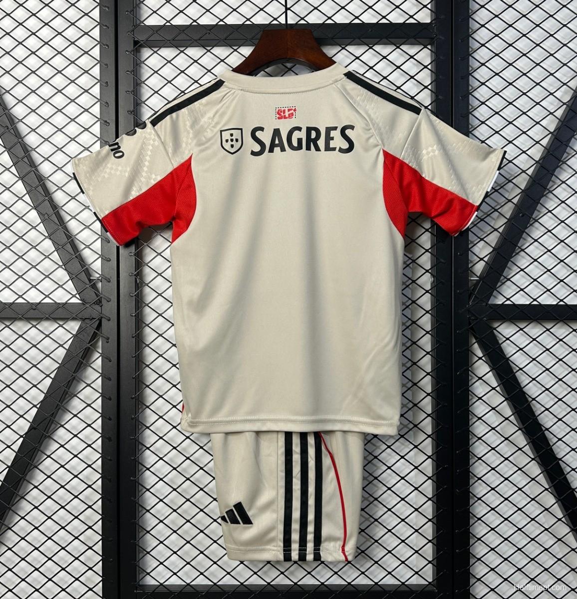 25/26 Kids Benfica Away Jersey