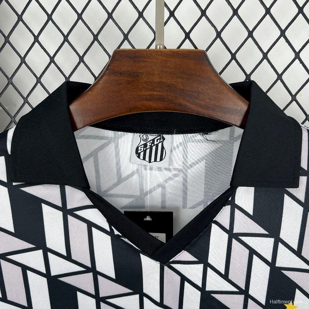 Retro 90/91 Santos Away Jersey