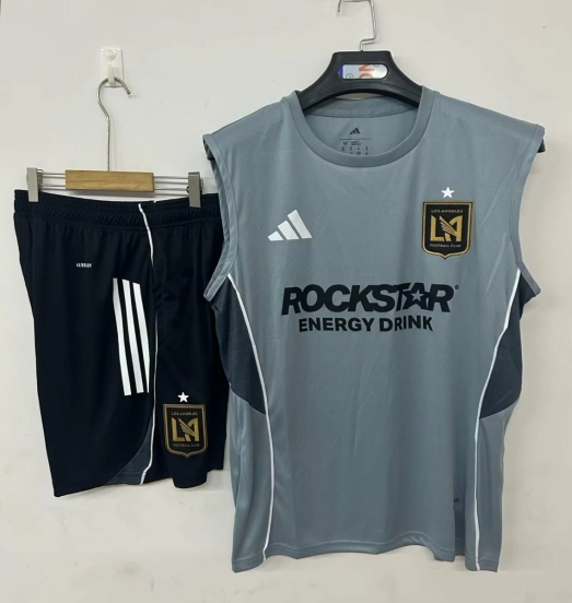 25/26 Los Angeles Vest Jersey Gray+ Shorts