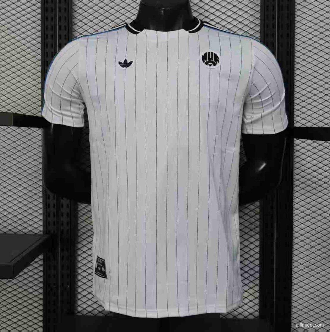 Player Version 25/26 Newcastle United Adidas Original Blue Jersey