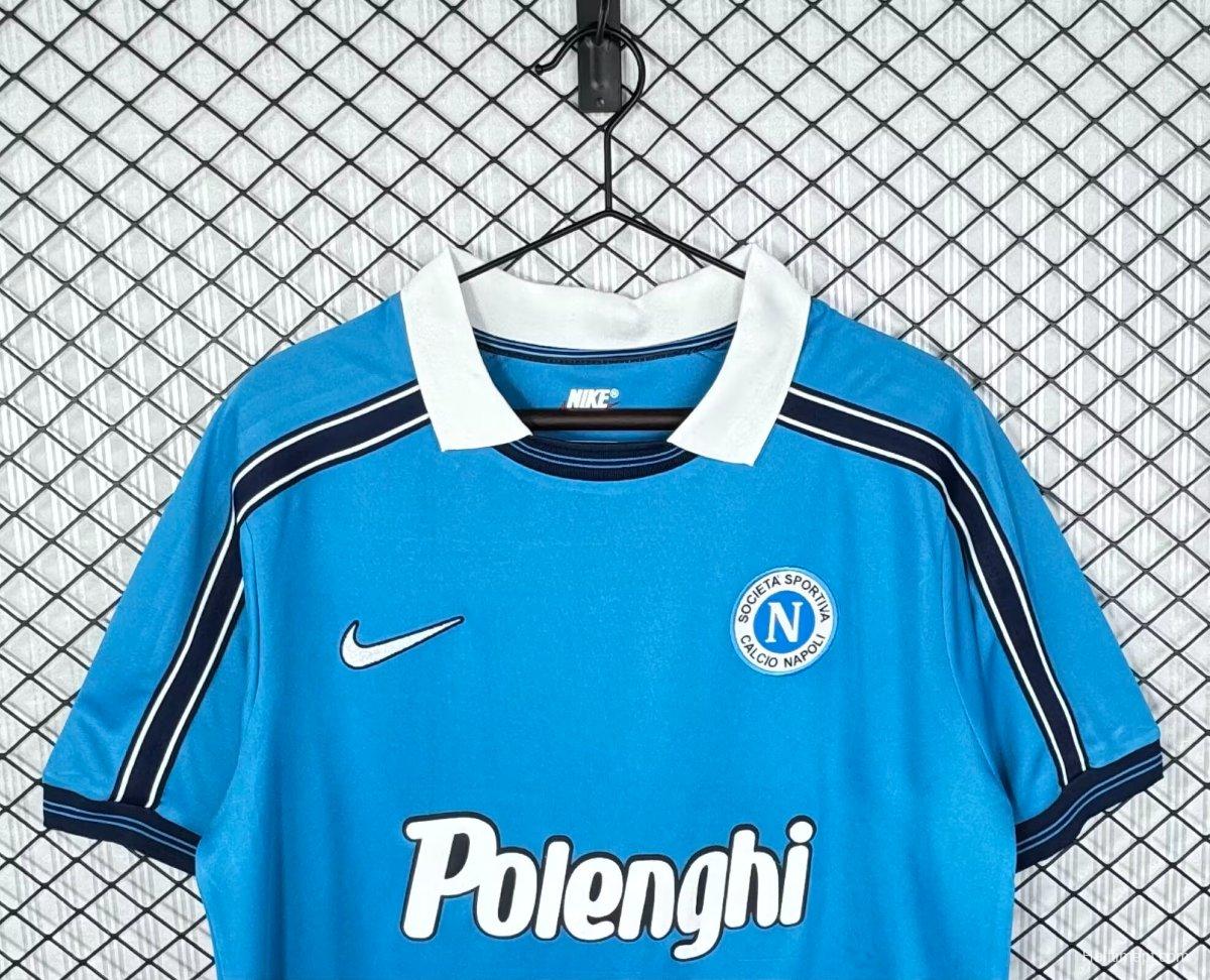 Retro 98/99 Napoli Home Jersey