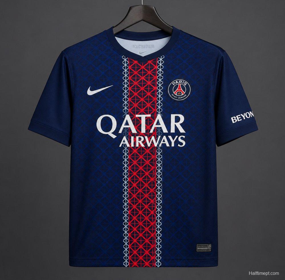 25/26 PSG Home Jersey With O.Dembélé 10 Labubu Printing