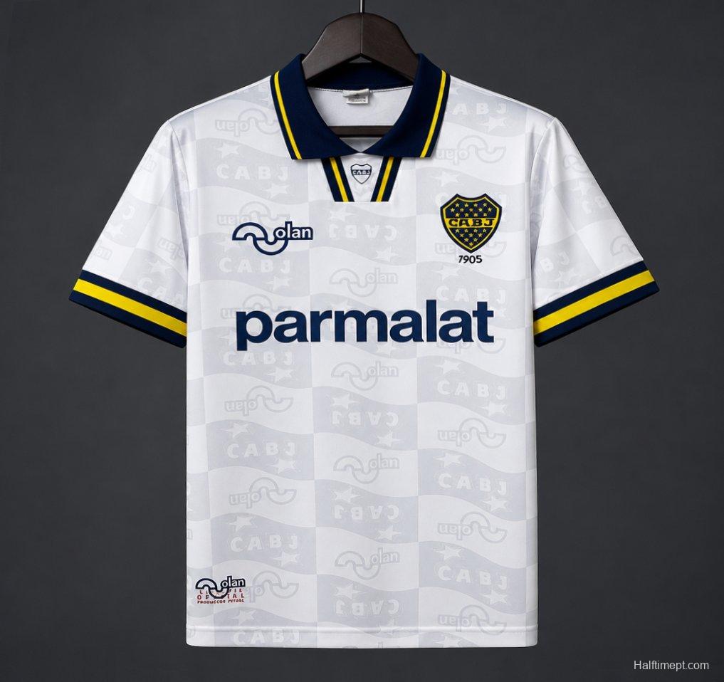 95/96 Retro Boca Juniors Away Jersey