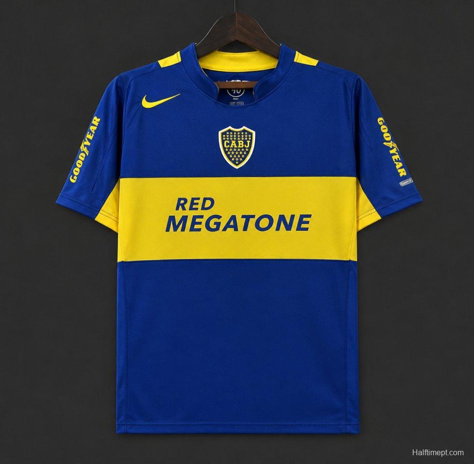Retro 04/05 Boca Juniors Home Jersey