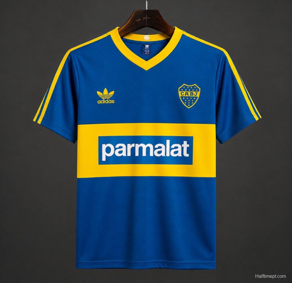 Retro 91/92 Boca Juniors Home Jersey