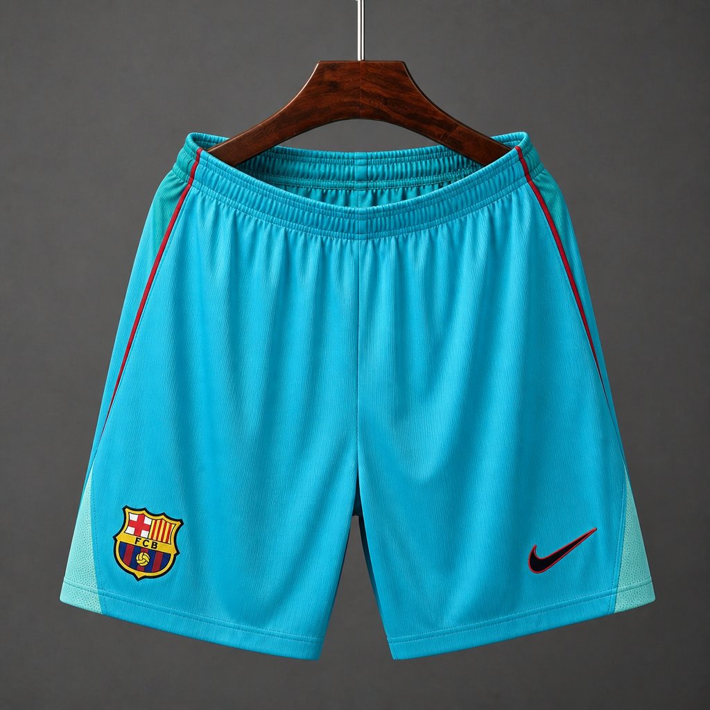 26/27 Barcelona Third Green Shorts